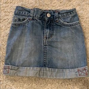 Gymboree size 5 jean skirt